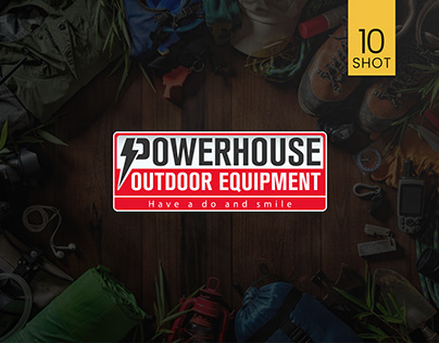 "Power House Outdoor Equipment" Logo Design