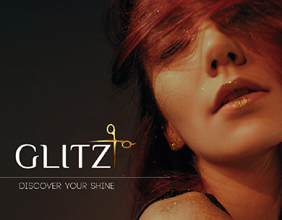 Glitz Beauty Salon Branding