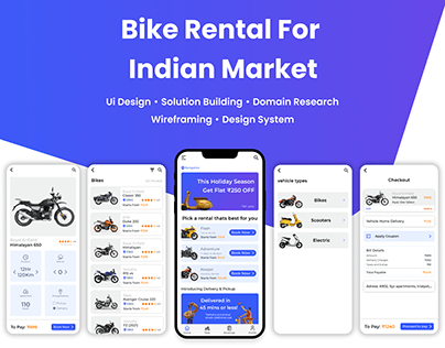 Bike Rental - Research, Solution and App Design