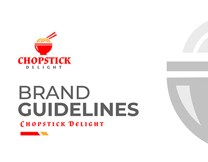 Brand Guidelines For Chopstick Delight.