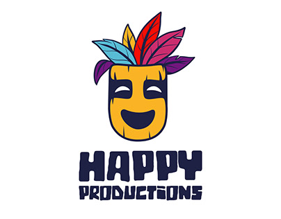 Logotipo para productora "Happy Productions"