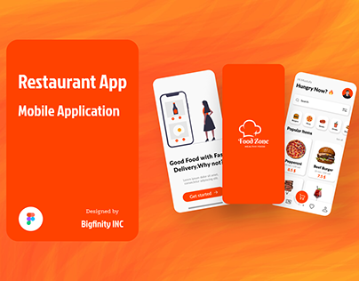 Project thumbnail - Restaurant Mobile Application Design