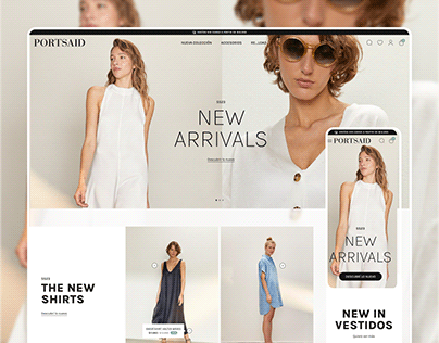 Portsaid | E-Commerce UI Fashion