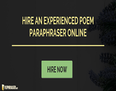 Paraphrase Poetry Online
