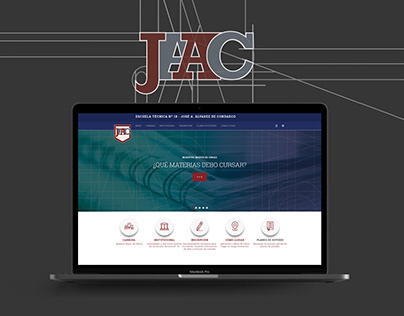 web & app for secondary technical school
