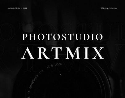 Landing page - Photo studio «ArtMix»