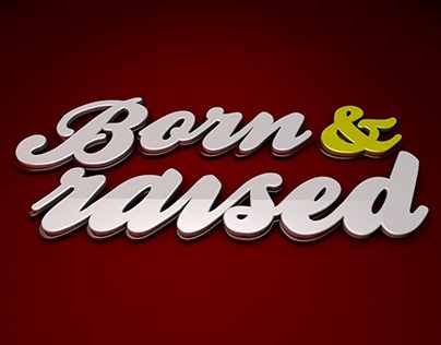 Born & raised logo