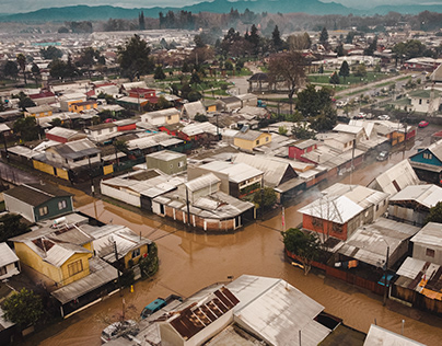 VIDEO "Drone": Inundación Lontué
