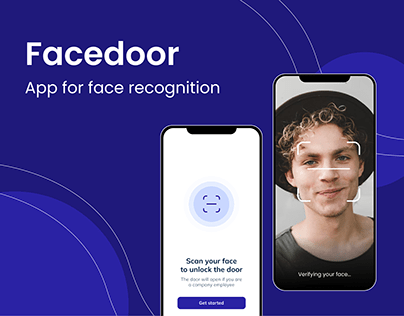 Web and mobile app for face recognition