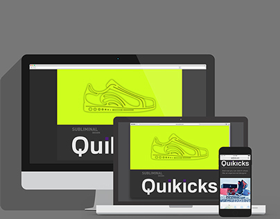 Quikicks Project Sign-up Site