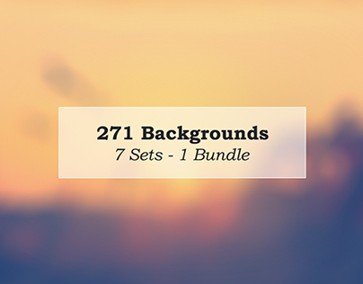 271 Hi-Res Backgrounds Bundle