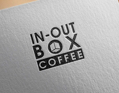 IN-OUT BOX COFFEE LOGO