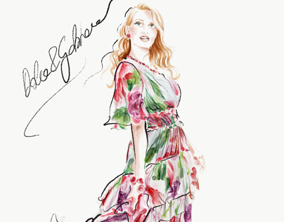Dolce&Gabbana illustration