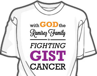 Gist Cancer - Typography T-Shirt Design