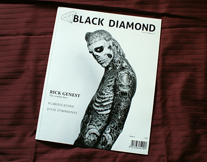 Black Diamond Tattoo Magazine - a fictive magazine