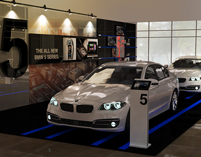 BMW 5 Series showroom kit