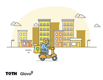 Motion graphics | Toth compliance: Glovo