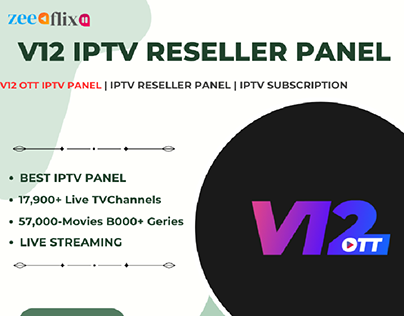 V12 OTT IPTV RESELLER PANEL