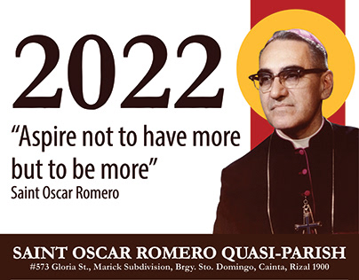 SOARQP 2022 Parish Calendar Cover