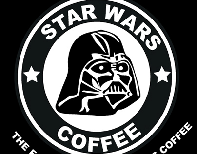 Tarjeta Star Wars Coffee