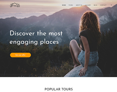 website for travel agency