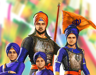Chaar Sahibzaade Projects | Photos, videos, logos, illustrations and  branding on Behance