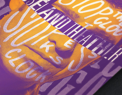 Noel Gallagher Silkscreen Type Poster