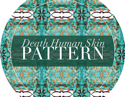 "Death Human Skin" Pattern CHAIR
