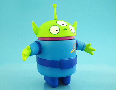 Space Alien Android