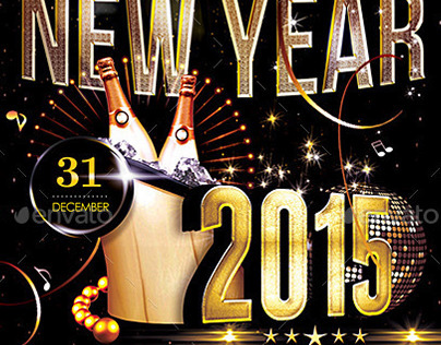 2015 New Year Poster | Flyer 