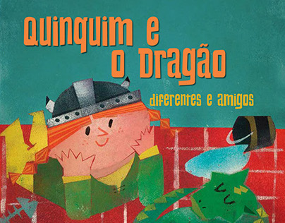 Livro infantil "Quinquim e o dragão"