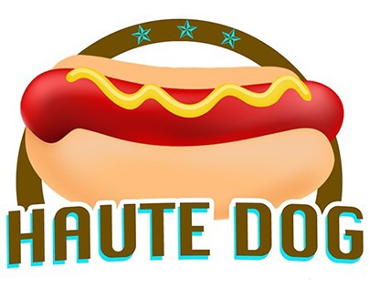 Wilbert Cummings' Haute Dog Stand Logo