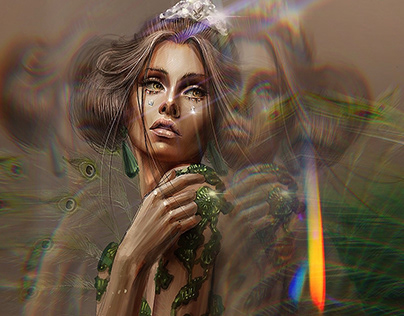 'Jade' Fashion Illustration