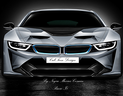 Bmw I8 Tuning "Sketch and Full render" All Steps!