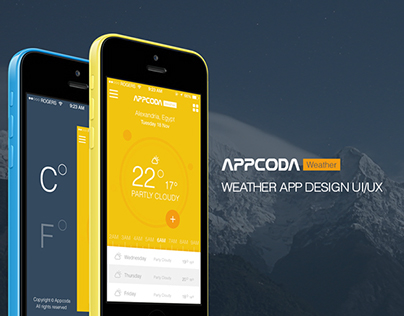 Appcoda Weather iOS app