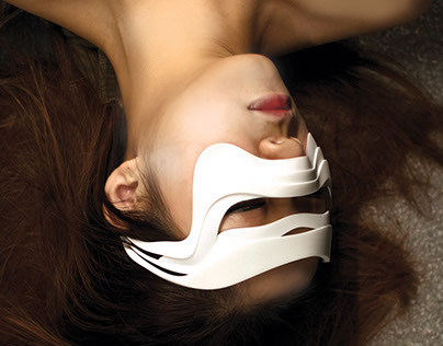 iFlora | 3D-printed human scale mask 2014