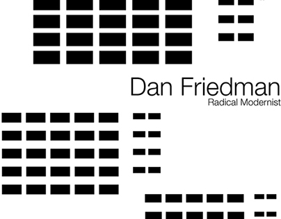 Dan Friedman: Radical Modernist Poster