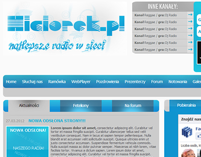 Szablon Hiciorek.pl - HTML/CSS