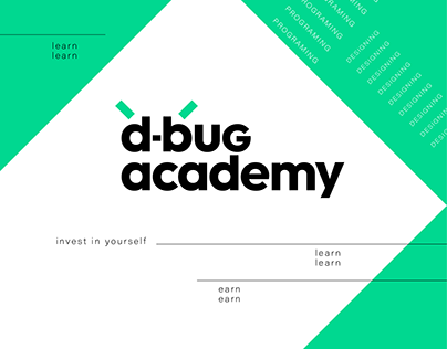 D-bug Academy Logo Design & Branding Showcase