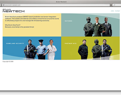 Bruhn Newtech website