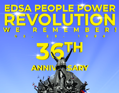EDSA PEOPLE POWER REVOLUTION ANNIVERSARY