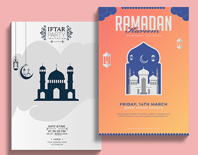Ramadan Radiance: 8 Stunning Flyer Designs
