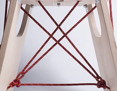 folding rope stool