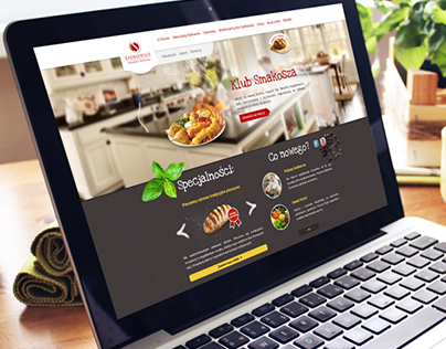 Cooking academy web design