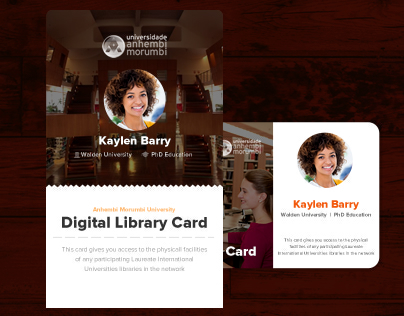 Digital Library Card