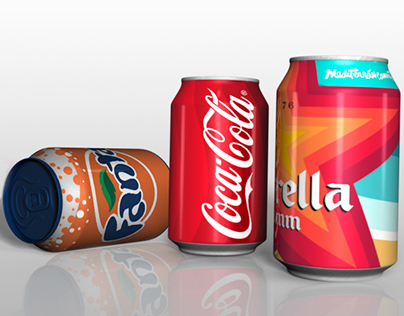 Packaging - Estrella Damm / Fanta / Coca Cola