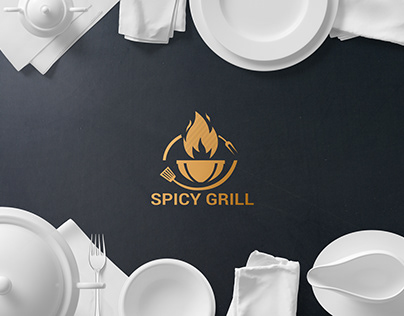 Spicy grill branding