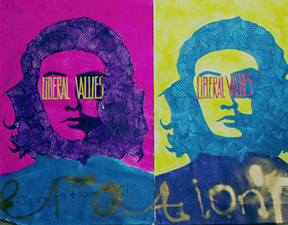 POP-ART. Generation "P".  Che Guevara