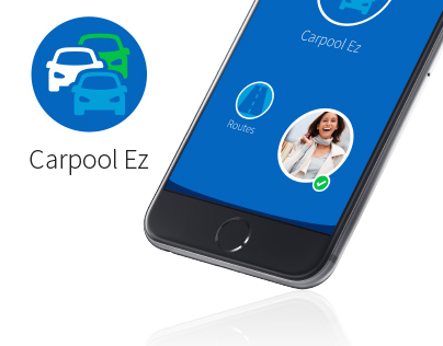 Carpool Ez - iPhone Concept