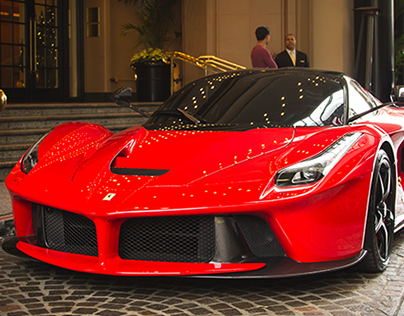 LaFerrari and P1 in Beverly Hills